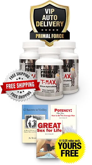 Dr. Al Sears MD — creator of Primal Force T-Max African Aphrodisiac male vitality supplement